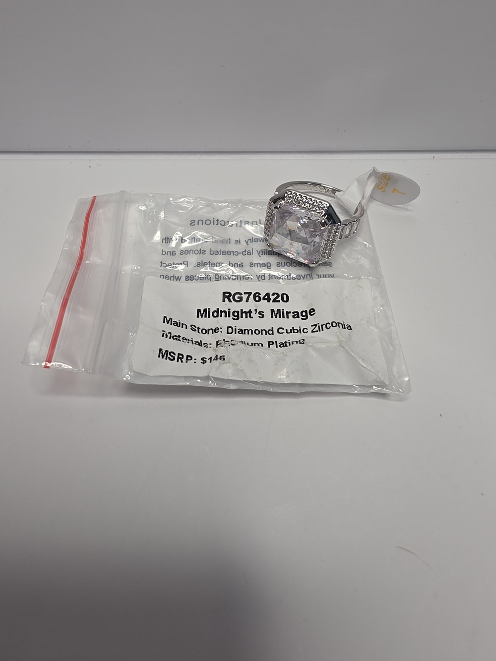 BP OG Midnight's Mirage CZ Ring - Size 7